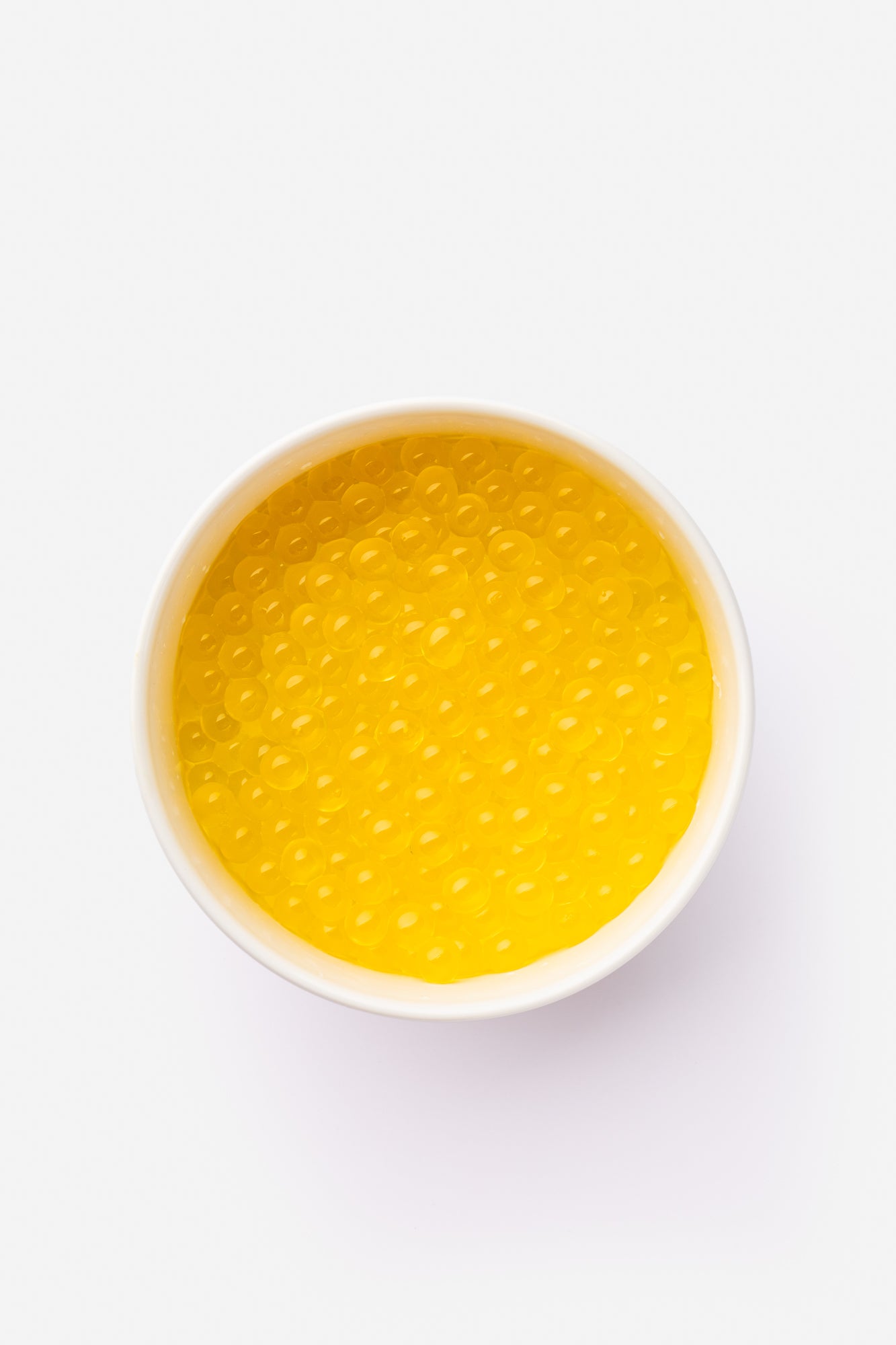 Passion Fruit Popping Boba 3.4 Kg Made In Taiwan