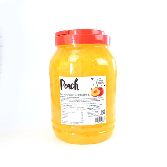 Peach Coconut Jelly 3.85 Kg Made In Taiwan