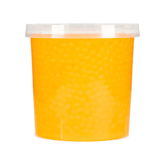 Passion Fruit Popping Boba 3.4 Kg Made In Taiwan